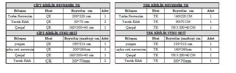 Helena Nevresim Takımı