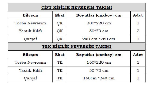 Ebru Nevresim Takımı