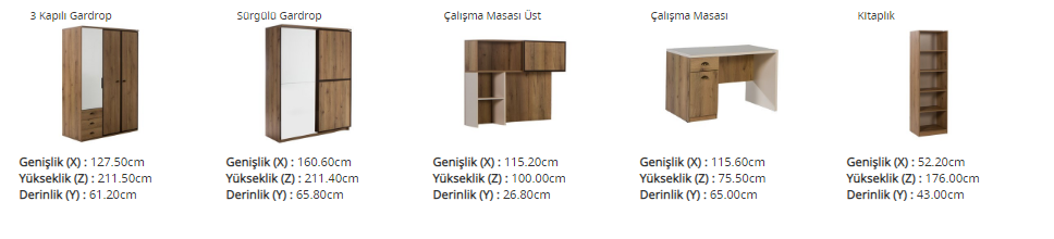 Wooden Genç Odası