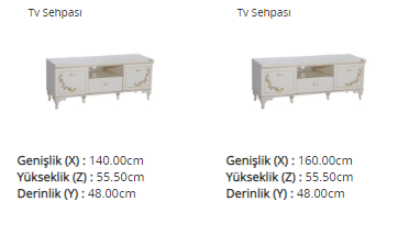 Astoria Tv Sehpası