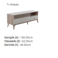 Merlin Tv Sehpası